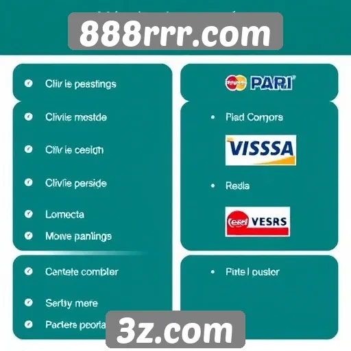 Métodos de pagamento no 888rrr.com