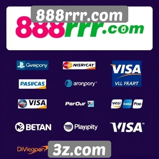 Opções de pagamento oferecidas por 888rrr.com